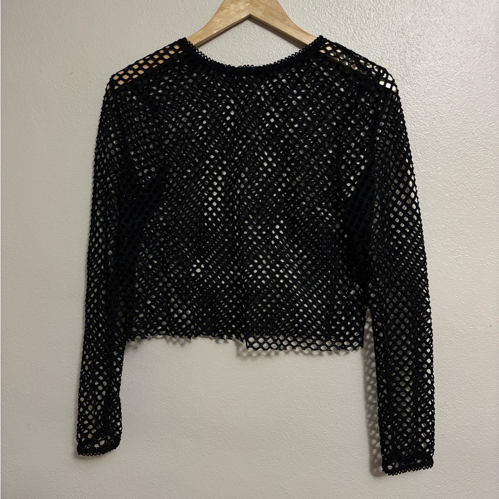Mesh crop top